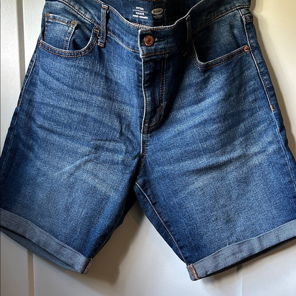 Old Navy Dark Blue Jean Shorts
